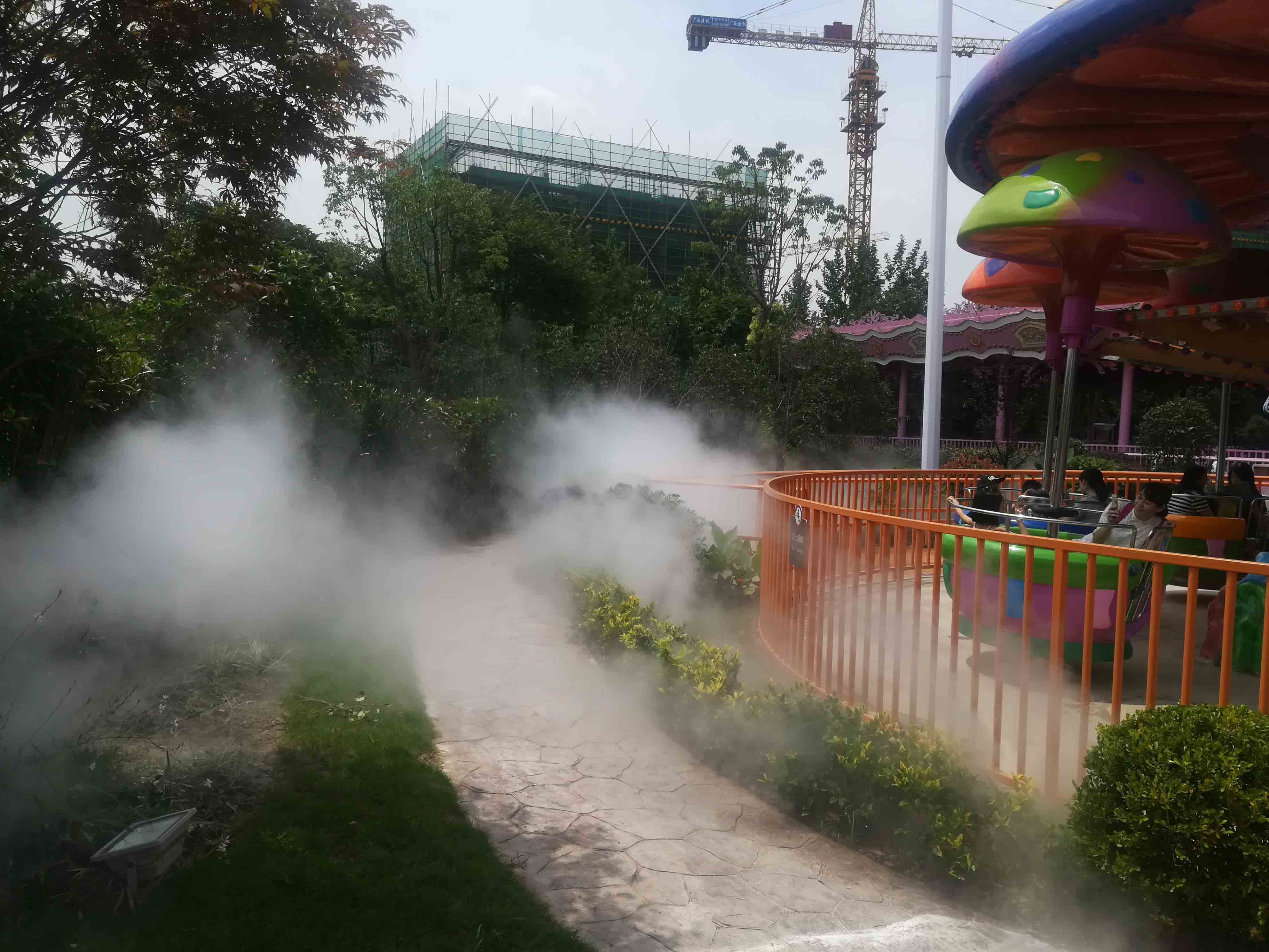 上海安徒生童话乐园冷雾项目